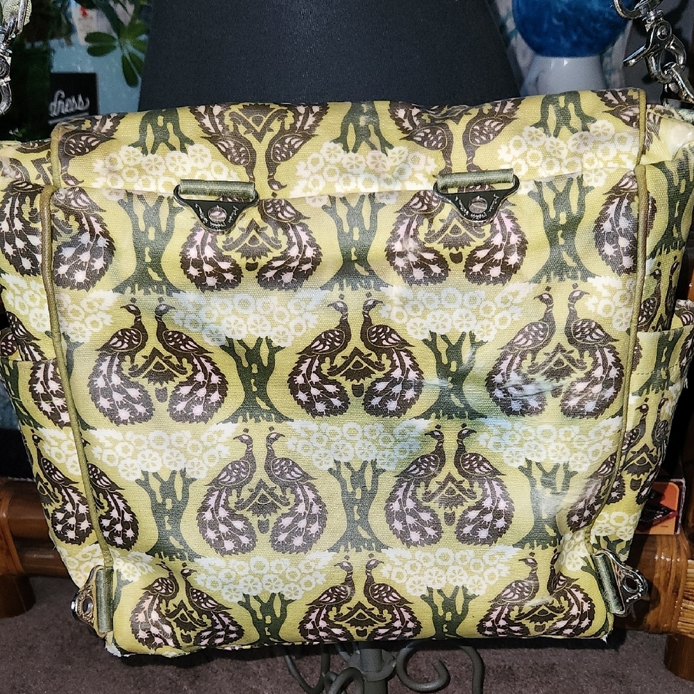 Petunia Pickle Bottom Yellow and Brown Baby Bag - Picture 12 of 15
